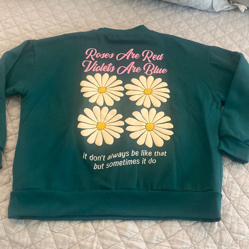 Yellow the Label sweatshirt!